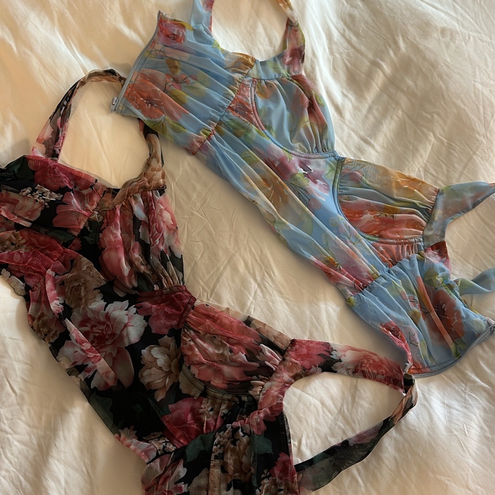 Windsor Light Blue Satin Bralette